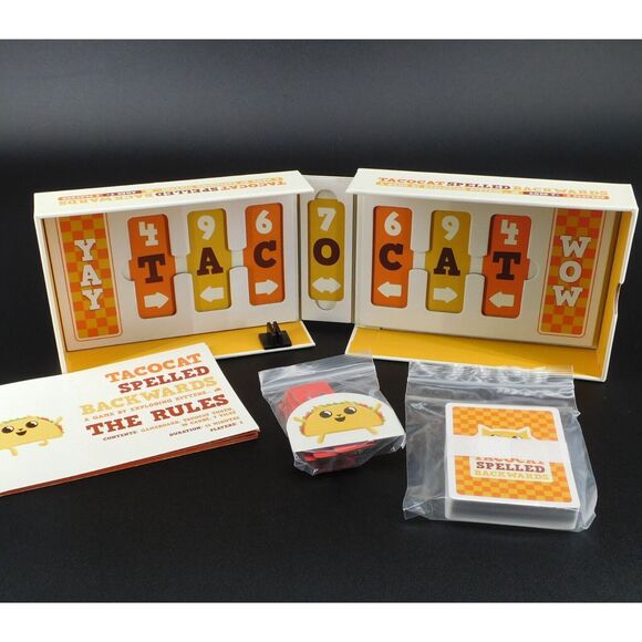 Tacocat Spelled Backwards Party Game by Exploding Kittens New Open Box - Picture 3 of 3